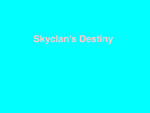 SkyClan's Destiny 