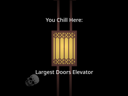 Chill Inside Largest Doors Elevator