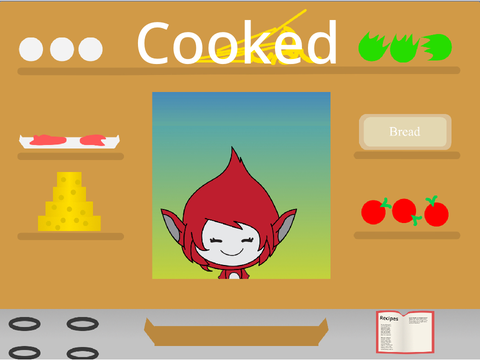 Cooked || A Mobile Friendly Cooking Game