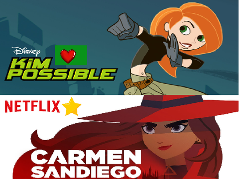 Kim possible Vs Carmen Sandiego