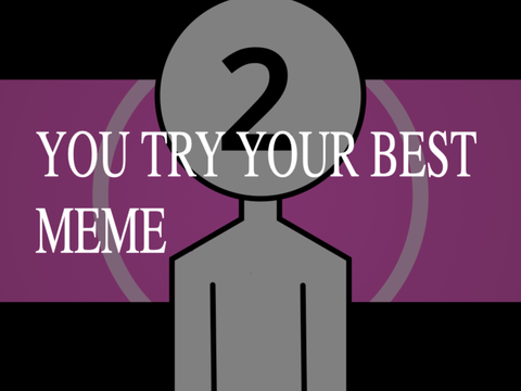 You try your best meme 