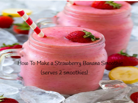 Strawberry Banana Smoothie