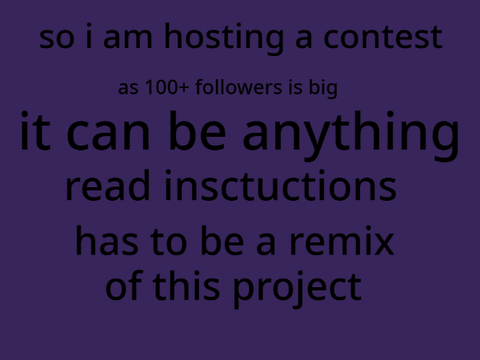 100+ followers anything contest amazing prizes CLOSED