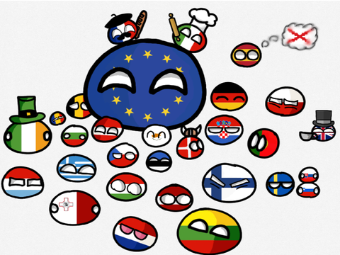 como yo veo a la UE xd