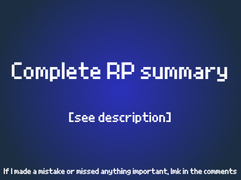 My RP, arcs 1-6 (ongoing)