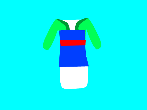 My best shot at Mulan`s dress