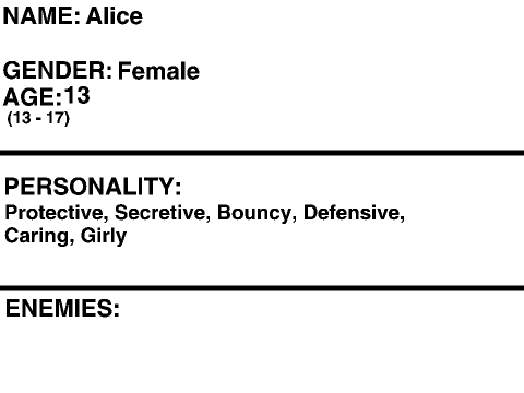 School For The Gifted - RPG - Alice