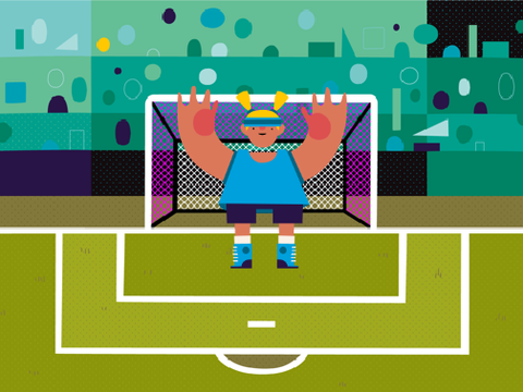 goalie rocks 