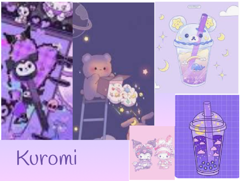 cute purple banner 