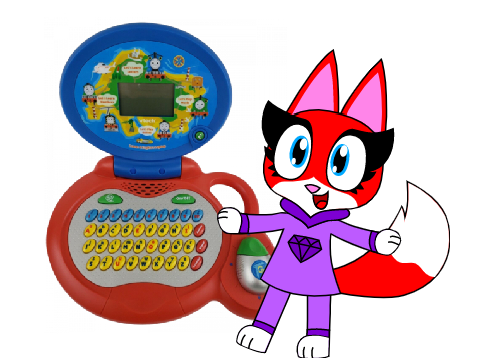 Lilycat dancing to the VTech Thomas and Friends Songs