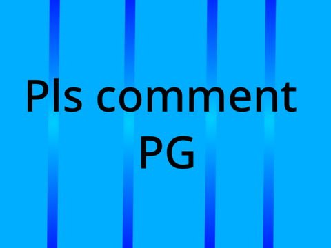 Wanna be PG for the giveaway Studio?