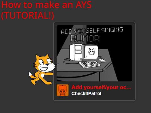 How to make an AYS! (TUTORIAL)