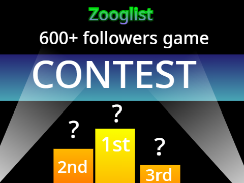 (CLOSED) 600+ followers Game contest! COOL REWARDS AND PRIZES Contest!
