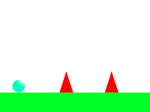 Voice controlled platformer test
