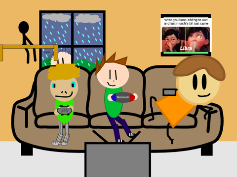 Add Yourself Watching TV