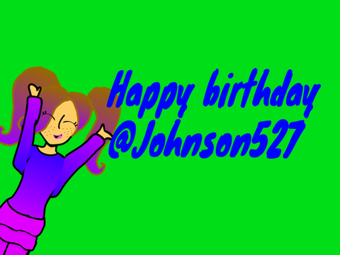 Happy birthday @Johnson527