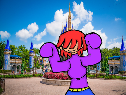 At Disney Land