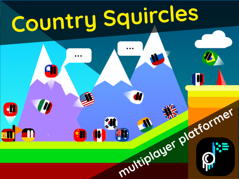 ☁️Country Squircles☁️ || Multiplayer Platformer                   #all #games #dayuli remix