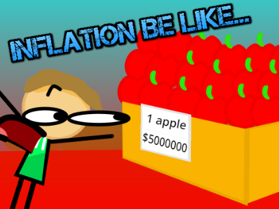 Inflation be like...