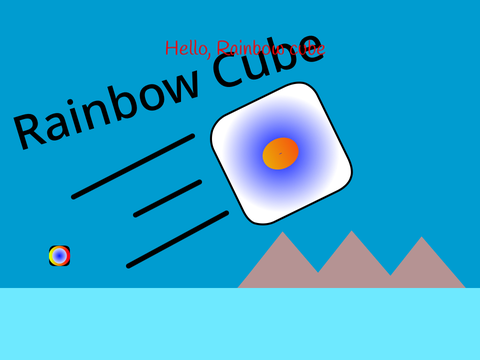 Rainbow cube PART ONE | a platformer - VERY HARD #Games #Trending #All