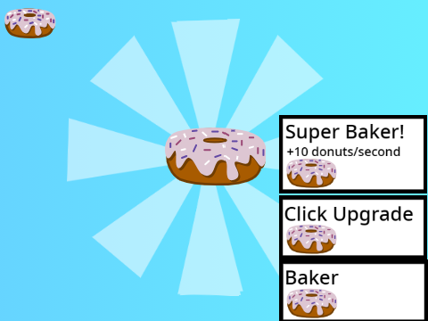 Donut Clicker!! #games #music #trend #popular #clicker games #all