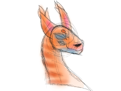 cute creature sketch :)