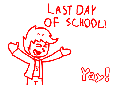 Unfinished Last Day Of School Animation