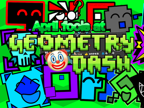 | | April fools at Geometry dash | | my first map!!! | | the Winner gets ♥️&⭐️ on all projects!