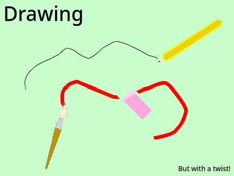 Drawing . . .         With A Twist!