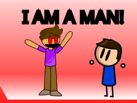 I AM A MAN! (FT. rico_animations) || #All #Animations #Trending