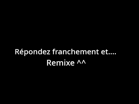 Que suis-je pour vous ?