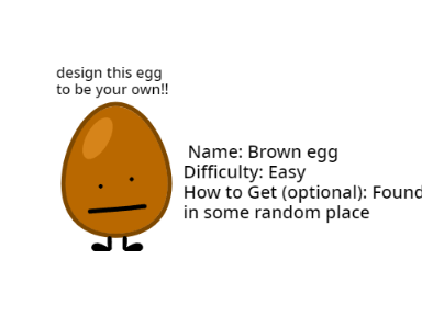 make an egg for find the eggers!!! remix