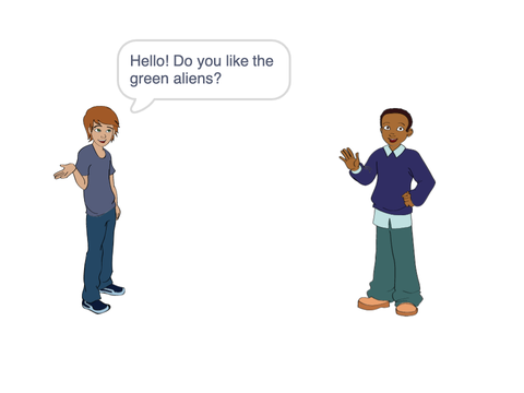 dont disrespect the green aliens.