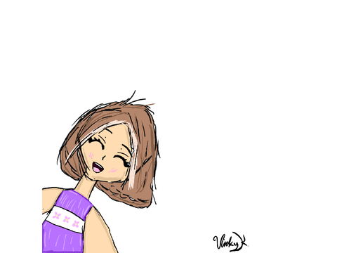 I Drew my friend for her BDay