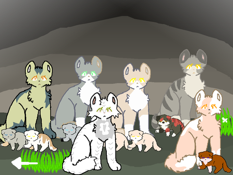 Breeding Spadeclan Cats (Warrior Cats)  remix