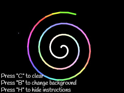 Spiral maker - example