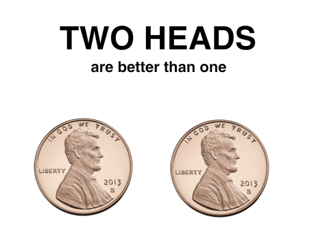 Two Heads are better than one - blank remix