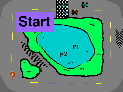 1vs1 racing game!