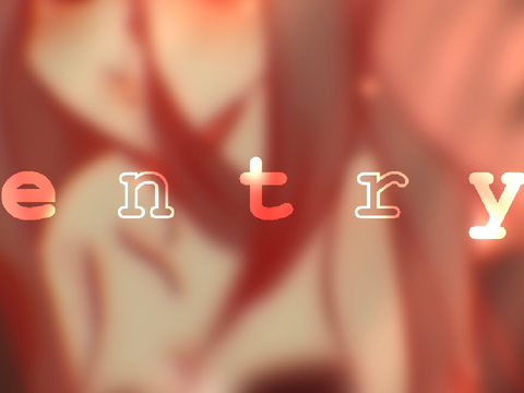✦ entry . 