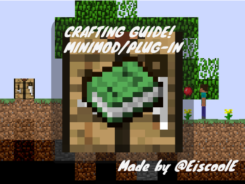 Paper Minecraft Crafting Guide v1.3.1 Plug-In (MiniMod)