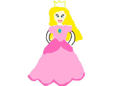 Crazy Version of Princess Peach