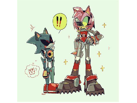 Metal Sonic X Rusty Rose?