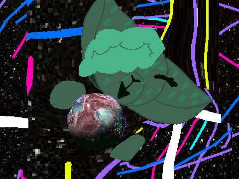 smol side art animation trash ig?