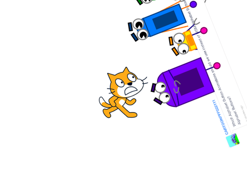 Scratch Cat gets blown up by a stumper 4