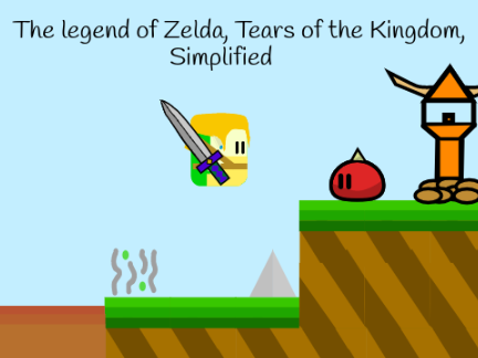Zelda TOTK simplified Pt. 1  (Great Sky Island)