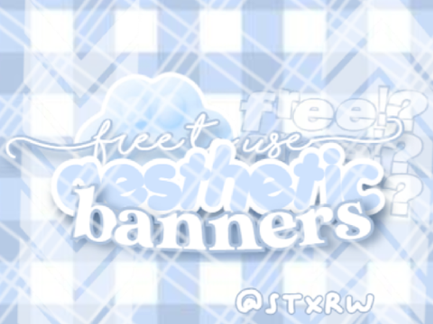  ˗ˏˋ f2u aesthetic banners´ˎ˗