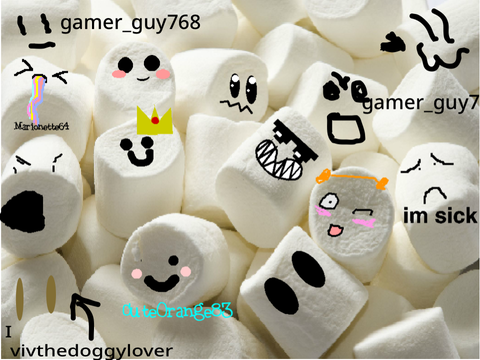 Marshmallows!! (Add your self~) remix remix remix remix