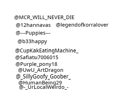 Persons who will forever be rememberd
