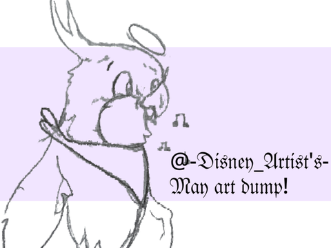 @-Disney_Arrist's- May art dump!