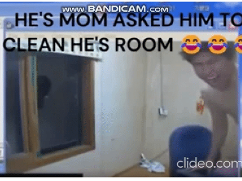 clean you're room